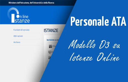 SCARICARE MODELLO D1 E D2 PERSONALE ATA