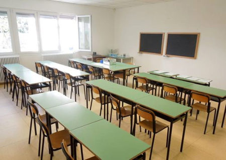 Otto scuole a rischio chiusura per la mancanza di studenti