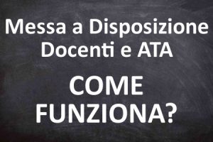 Mad Messa A Disposizione 2020 Miur Istruzione