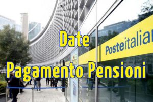 Pagamento Pensioni INPS Poste Aprile 2022, Date di Pagamento